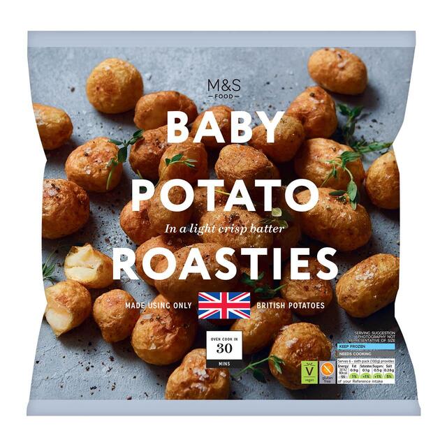 M&S Baby Potato Roasties Frozen thumbnail 2