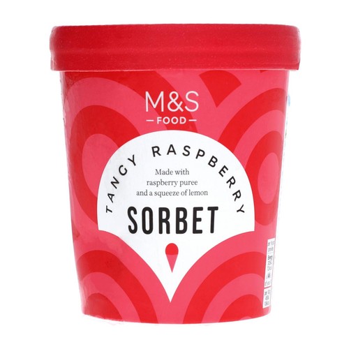 M&S Raspberry Sorbet