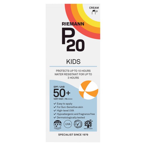 P20 Kids SPF 50+ Sun Cream thumbnail 2