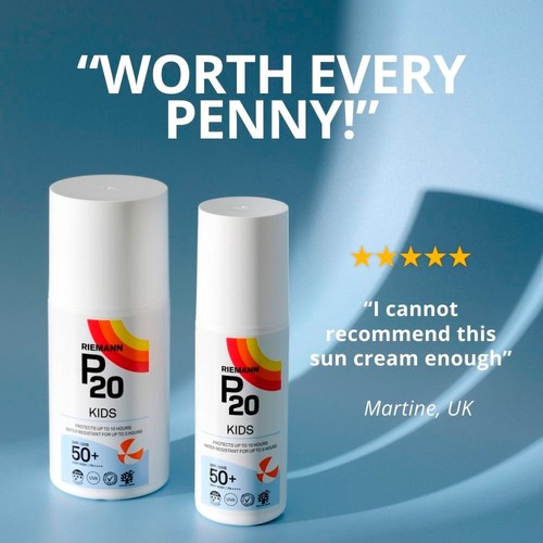 P20 Kids SPF 50+ Sun Cream thumbnail 5