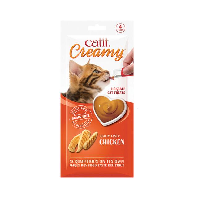 Catit Creamy Lickable Cat Treats Chicken