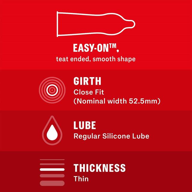 Durex Thin Feel Condoms Enhanced Sensitivity Close Fit thumbnail 3
