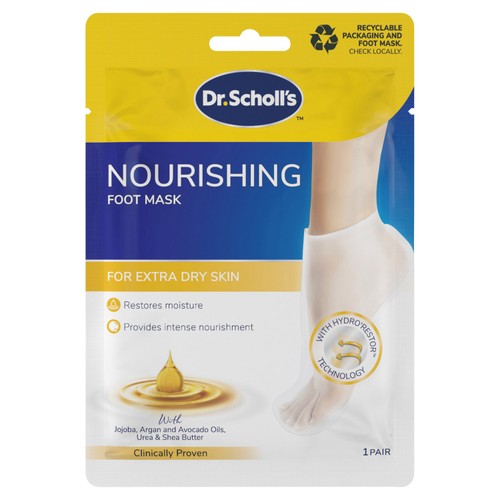 Scholl Dry Skin Foot Mask Intensely Moisturising