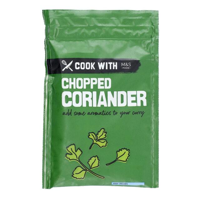 Cook With M&S Chopped Coriander Frozen
