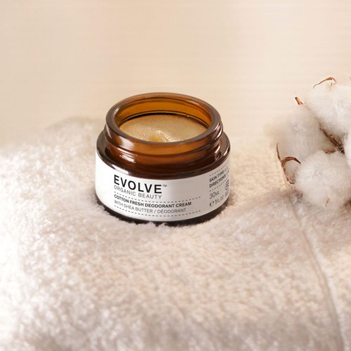 Evolve Organic Cotton Fresh Natural Deodorant thumbnail 3