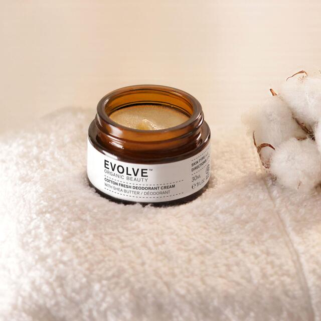 Evolve Organic Cotton Fresh Natural Deodorant thumbnail 3
