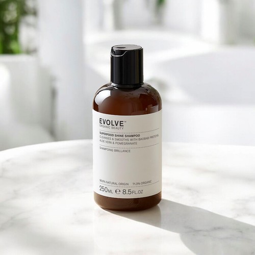 Evolve Organic Superfood Shine Shampoo thumbnail 3