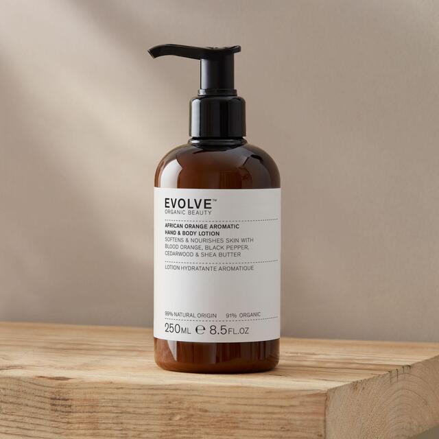 Evolve Organic Aromatic Hand & Body Lotion, African Orange thumbnail 2