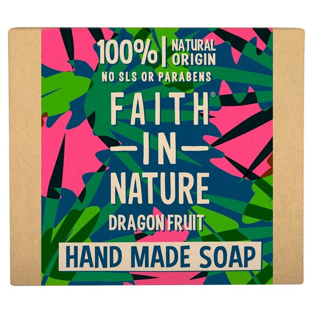 Faith in Nature Dragon Fruit Pure Handmade Soap Bar