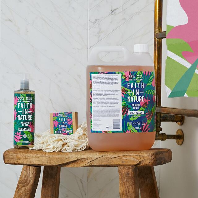 Faith in Nature Dragon Fruit Pure Handmade Soap Bar thumbnail 4