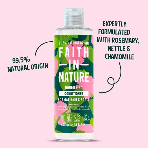 Faith in Nature Wild Rose Conditioner  thumbnail 3