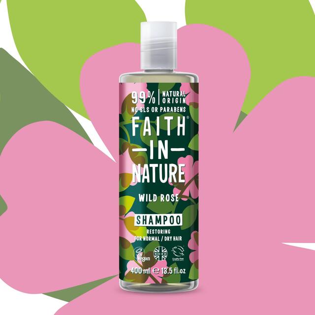 Faith in Nature Wild Rose Shampoo thumbnail 3
