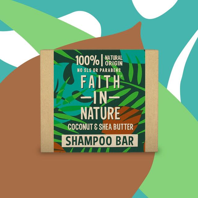Faith in Nature Coconut & Shea Butter Shampoo Bar thumbnail 3