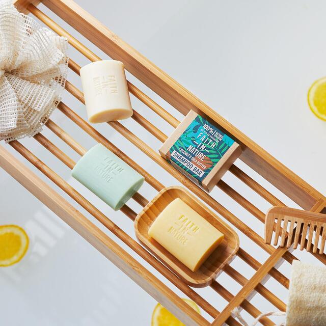 Faith in Nature Coconut & Shea Butter Shampoo Bar thumbnail 4