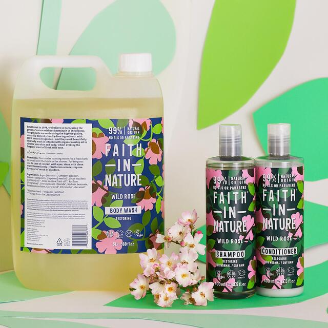 Faith in Nature Wild Rose Body Wash thumbnail 4