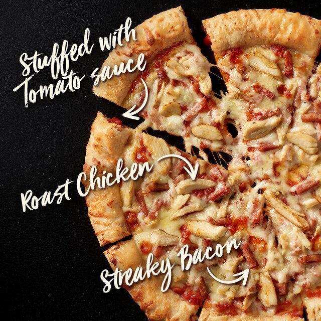 Chicago Town Takeaway Stuffed Crust Chicken & Bacon Large Pizza thumbnail 5