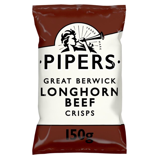Pipers Great Berwick Longhorn Beef Sharing Bag Crisps