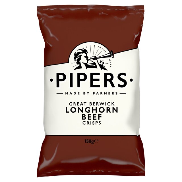 Pipers Great Berwick Longhorn Beef Sharing Bag Crisps thumbnail 2