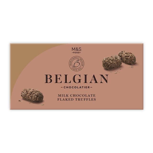 M&S Belgian Flaked Chocolate Truffles thumbnail 2