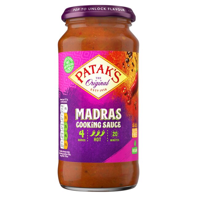 Patak's Madras Curry Sauce thumbnail 2