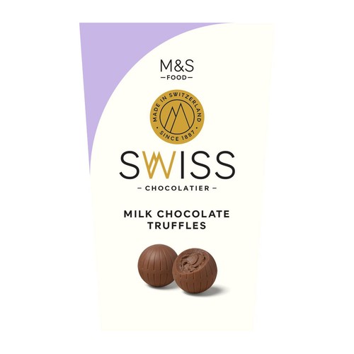M&S Swiss Milk Chocolate Truffles