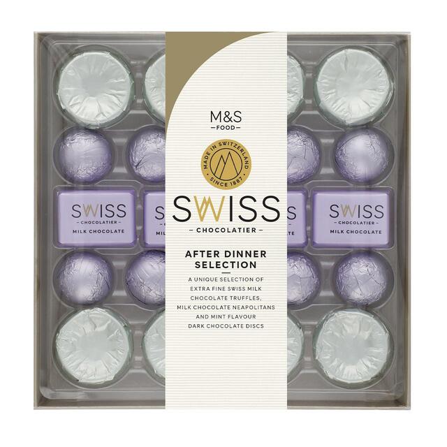 M&S Swiss After Dinner Chocolate Selection thumbnail 2