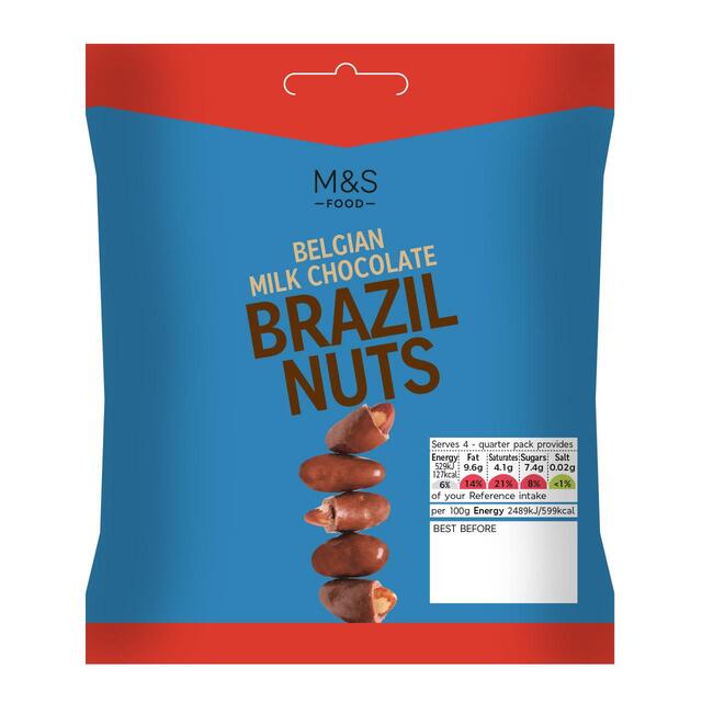 M&S Belgian Milk Chocolate Brazil Nuts thumbnail 2