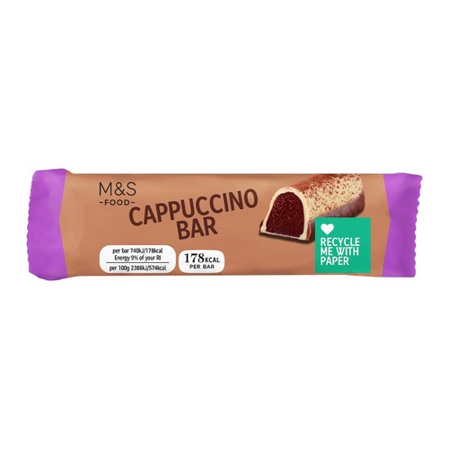 M&S Cappuccino Chocolate Bar thumbnail 2
