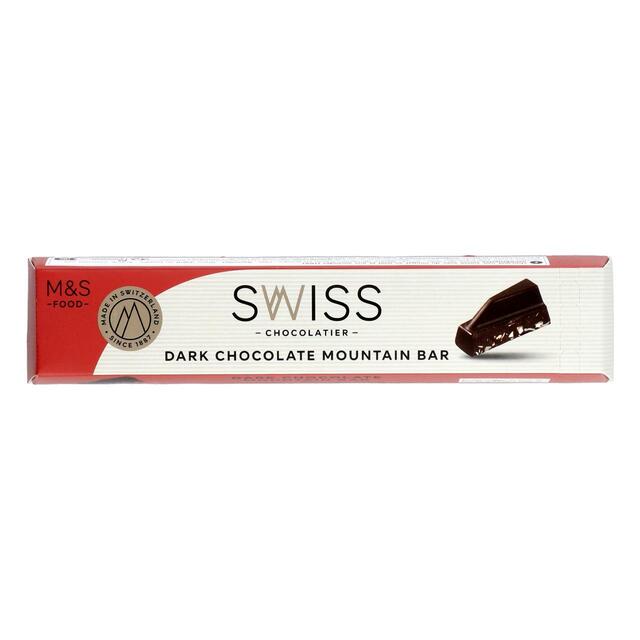 M&S Swiss Dark Chocolate Mountain Bar