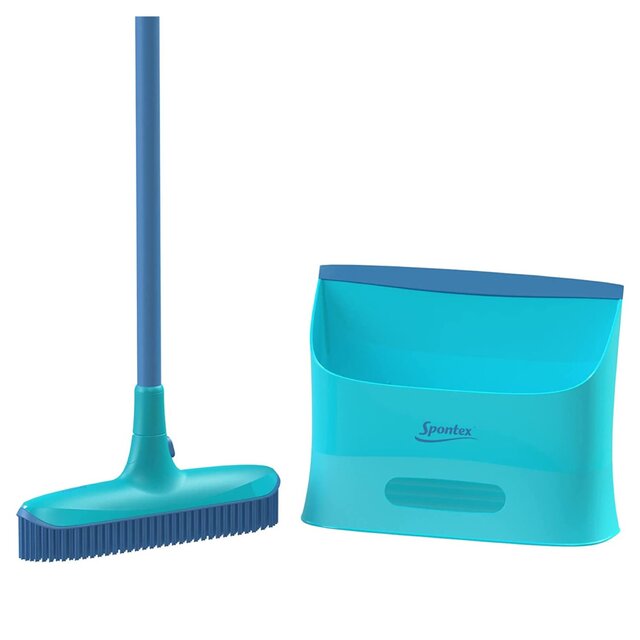 Spontex Catch & Clean Broom & Dustpan thumbnail 2