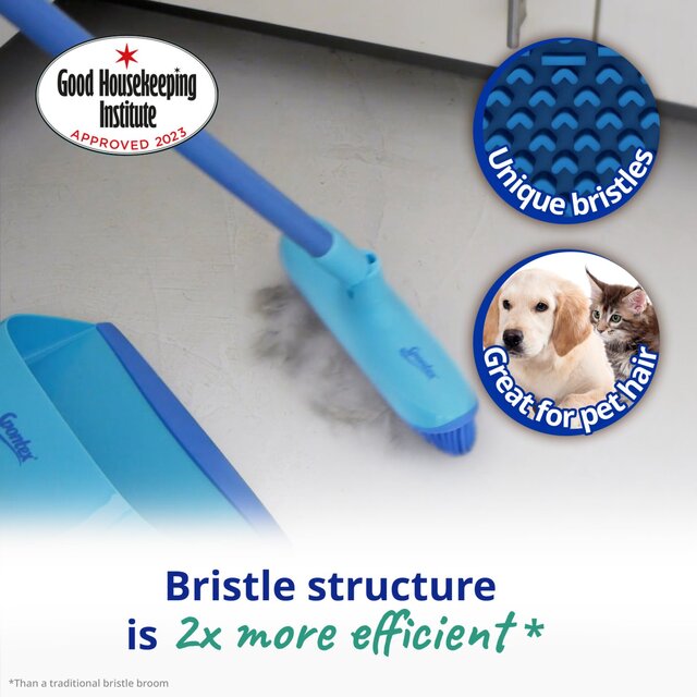 Spontex Catch & Clean Broom & Dustpan thumbnail 4