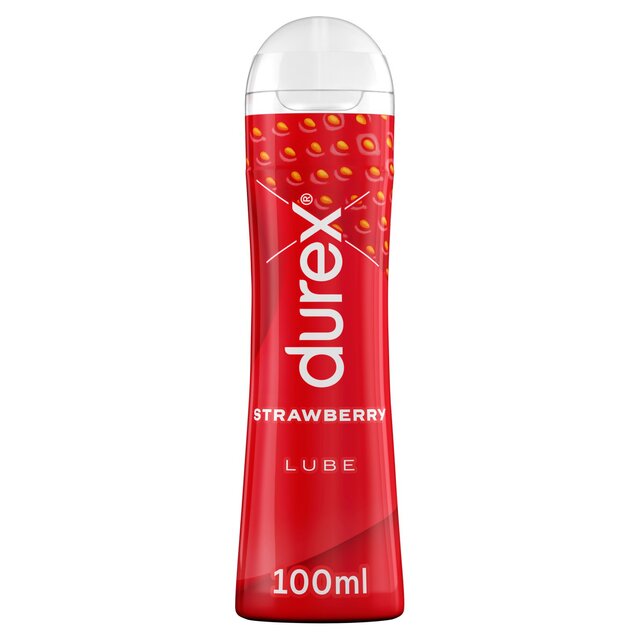 Durex Strawberry Lube Water Based Flavoured Edible