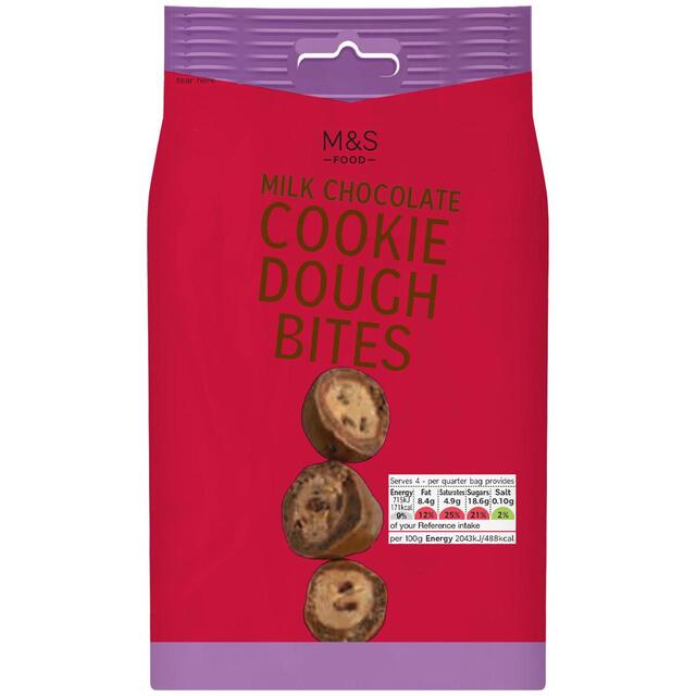 M&S Milk Chocolate Cookie Dough Bites
