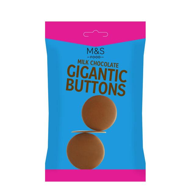 M&S Milk Chocolate Gigantic Buttons