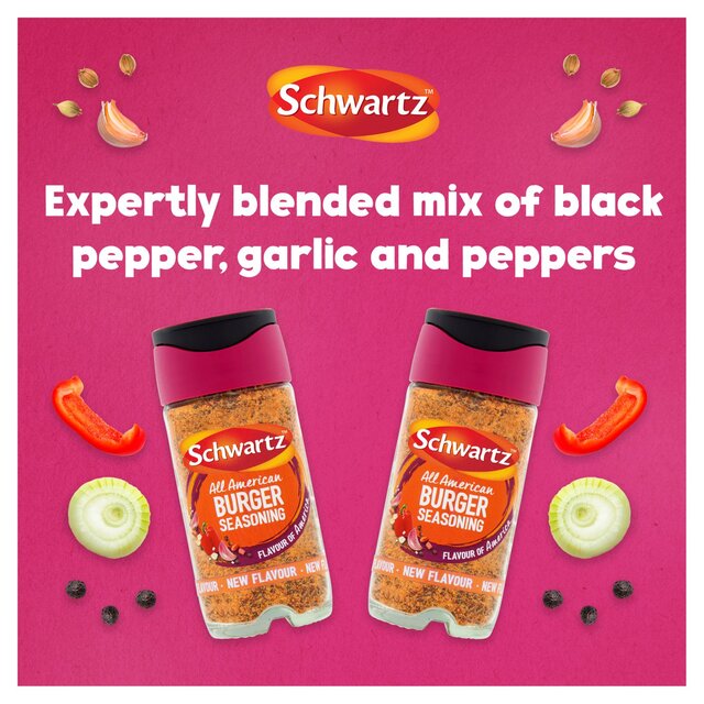 Schwartz All American Burger Seasonings Jar thumbnail 2