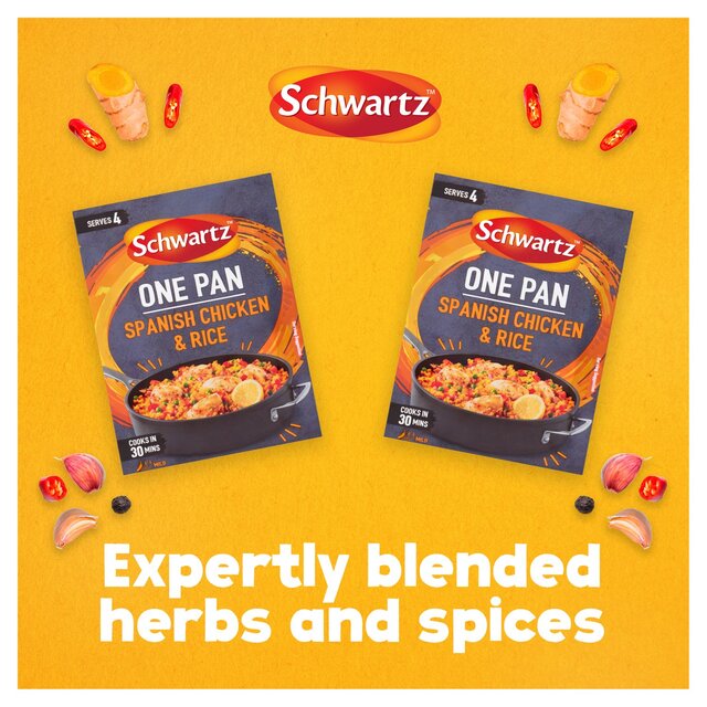 Schwartz One Pan Spanish Chicken & Rice Recipe Mix thumbnail 5