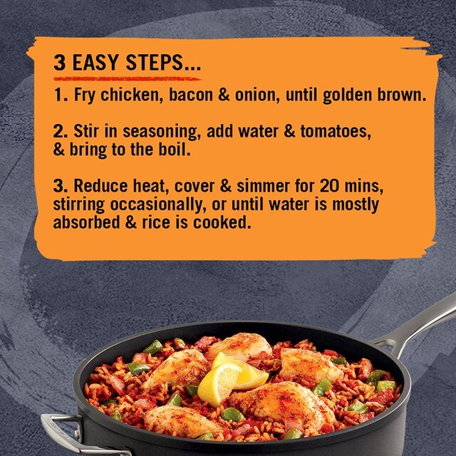 Schwartz One Pan Cajun Chicken & Rice Recipe Mix thumbnail 4