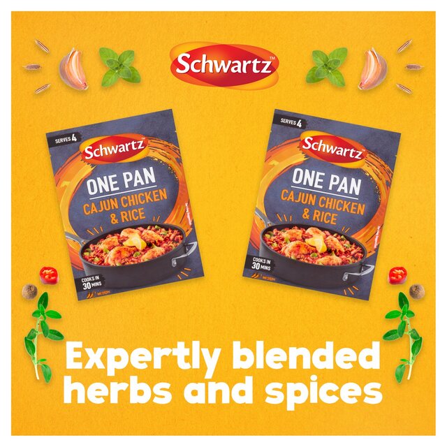Schwartz One Pan Cajun Chicken & Rice Recipe Mix thumbnail 5
