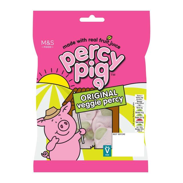 M&S Percy Pig Original Veggie Fruit Gums thumbnail 2