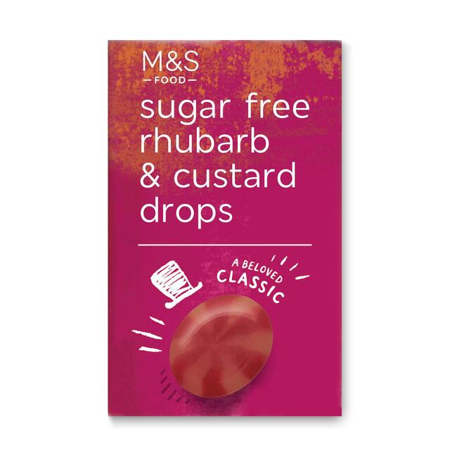 M&S Sugar Free Rhubarb & Custard Drops
