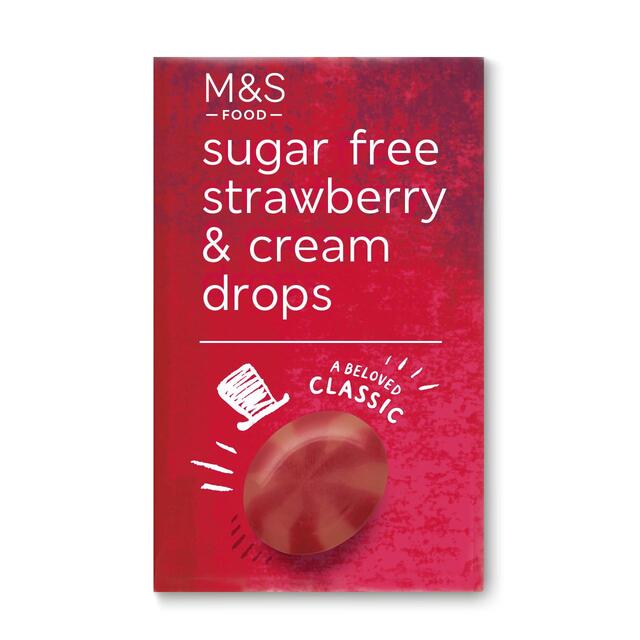 M&S Sugar Free Strawberry & Cream Drops