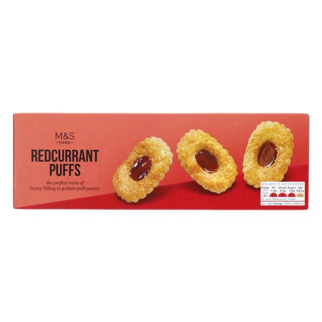 M&S Redcurrant Puffs Twin Pack