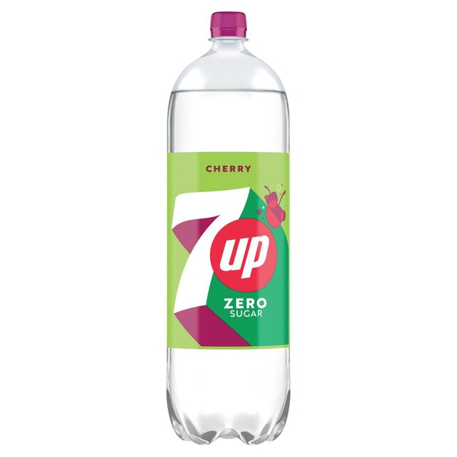 7UP Zero Cherry Lemon and Lime.