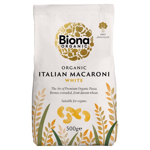 Biona Organic White Macaroni Pasta