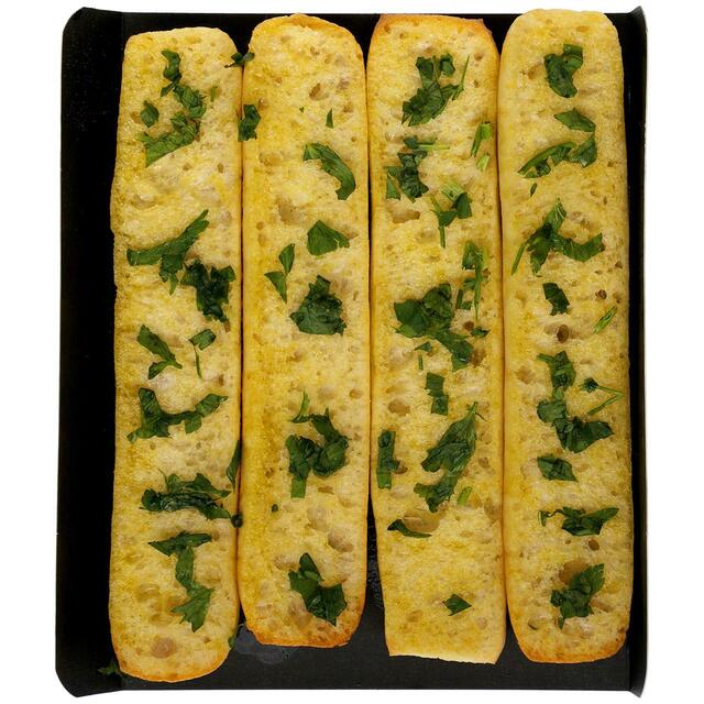 M&S 4 Garlic & Parsley Ciabatta Sticks thumbnail 2