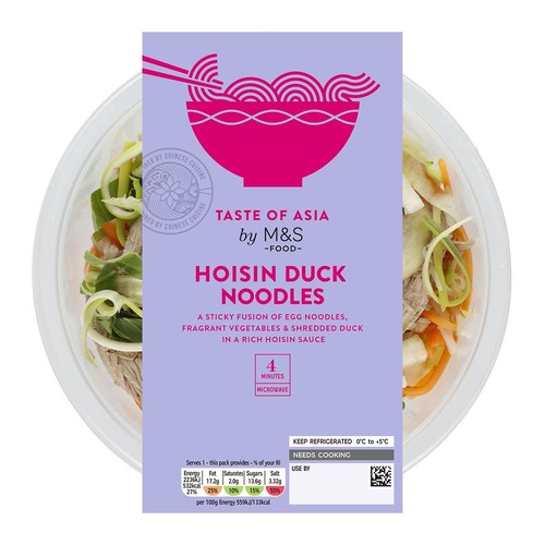 M&S Hoisin Duck Noodles thumbnail 2