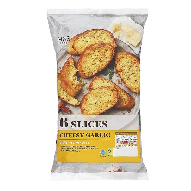 M&S Cheesy Garlic Baguette Slices