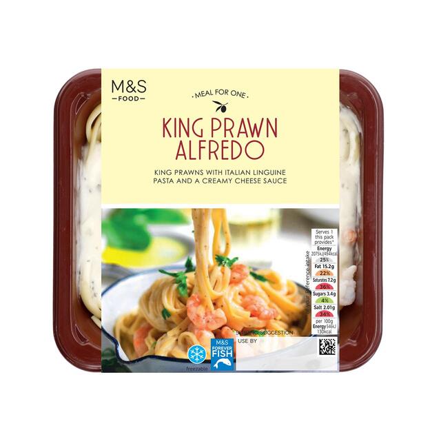 M&S King Prawn Alfredo