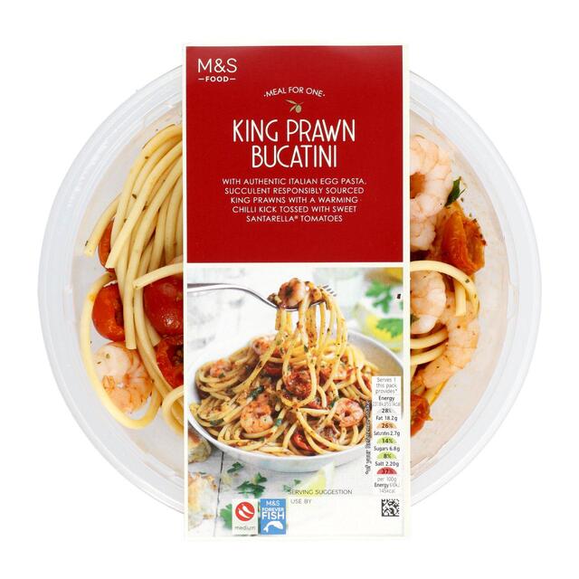 M&S King Prawn Bucatini