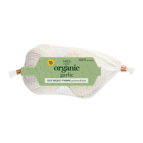 M&S Organic Garlic thumbnail 2